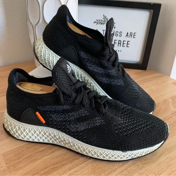 Adidas Innovative Future craft 4D Runner Black Size 5.5 - Picture 3 of 14